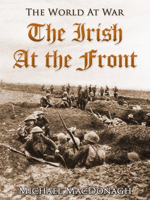 cover image of The Irish at the Front